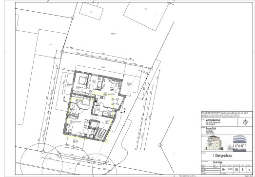 Roth Bau - Immobilien - Ratoldusstraße Radolfzell - Ansicht 1. Obergeschoss