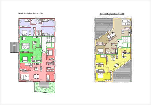Roth Bau - Immobilien - Wohnanlage Eizen II Orsingen (Plan21-OG-DG)