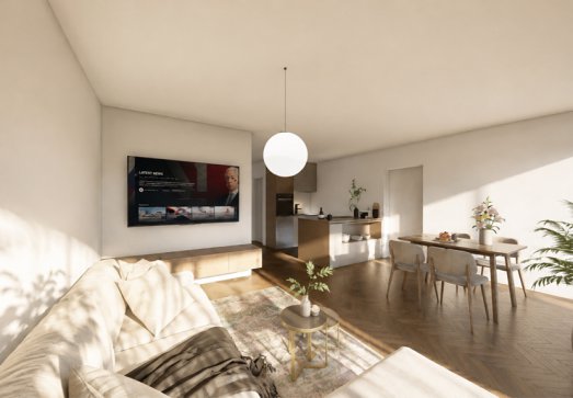 Roth Bau - Immobilien - 2 Mehrfamilienhäuser in Orsingen - 3D Visualisierung Innen 07